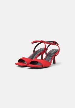 Even&Odd High Heeled Sandals - Red -Even&Odd 59735ea78a054a519768efffd660f938