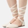 Even&Odd Ankle Strap Ballet Pumps - Ankle Strap Ballet Pumps