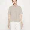 Even&Odd Linen-Mix Button Down Blouse - Button-Down Blouse