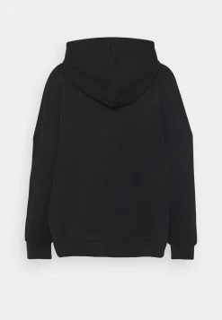 Even&Odd Hoodie Long Without Drawcord And Pocket - Hoodie - Black -Even&Odd 5cb245ca711a48ba81ed72c4e9f81ea5
