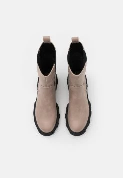 Even&Odd Platform Ankle Boots - Taupe -Even&Odd 5e04500371a64f44835d0503cd54203c