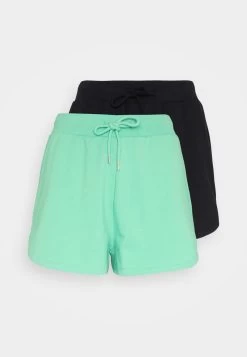 Even&Odd 2 Pack - Tracksuit Bottoms - Black/Green -Even&Odd 5e0d767dd7094b169f3683acac2a8486