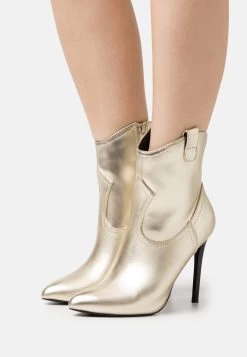 Even&Odd Classic Ankle Boots - Gold