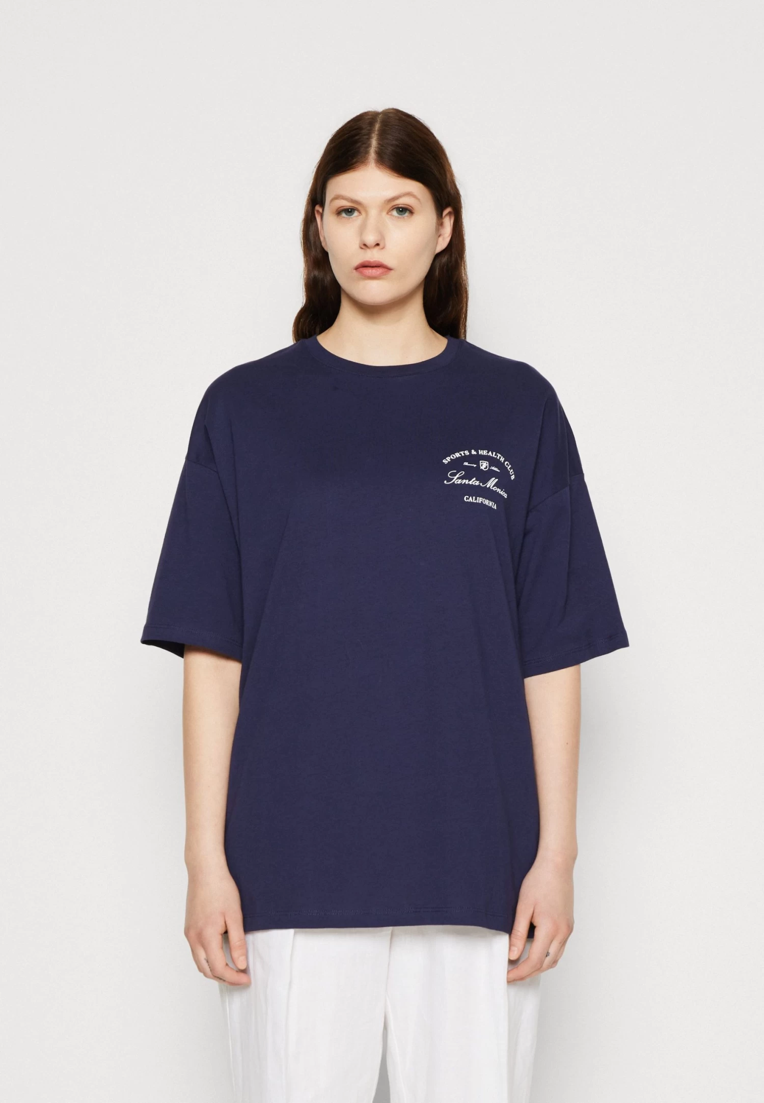 Even&Odd Print T-Shirt - Dark Blue 3 Even&Odd Print T-Shirt - Dark Blue - Image 3