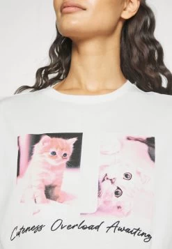 Print T-Shirt - Off-White 11 Print T-Shirt - Off-White -Even&Odd 632321c19c4e41e5aa29f444aa8ddf8a