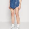 Even&Odd Mini Skirt - Blue Denim