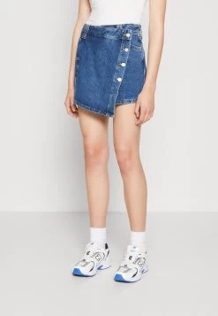 Even&Odd Mini Skirt - Blue Denim