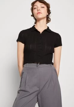 Even&Odd Button-Down Blouse - Black 9 Even&Odd Button-Down Blouse - Black -Even&Odd 663db7e1a721448ab8e09dcb38f460b0