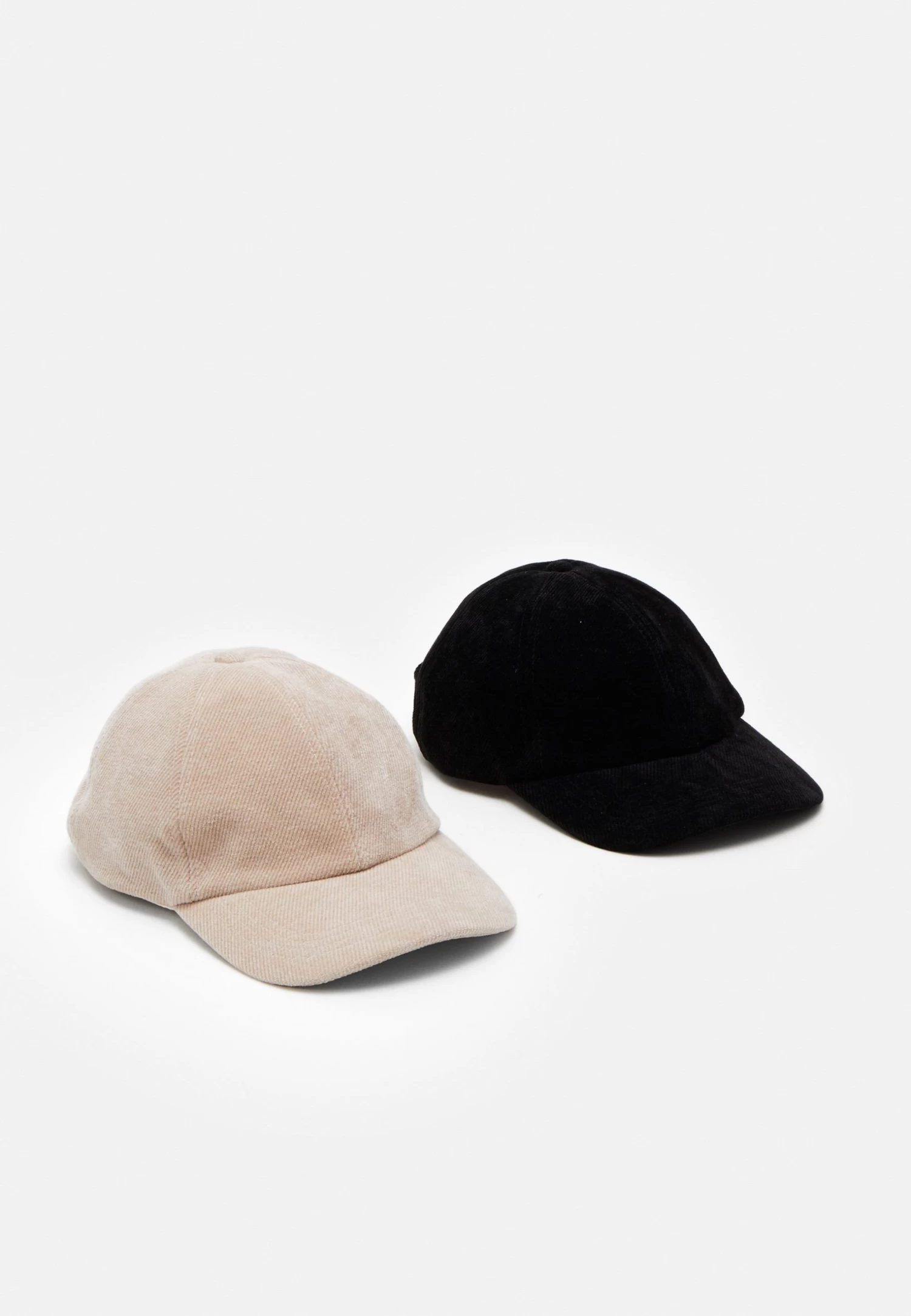 Even&Odd 2 Pack - Cap - Black/Beige 1 Even&Odd 2 Pack - Cap - Black/Beige