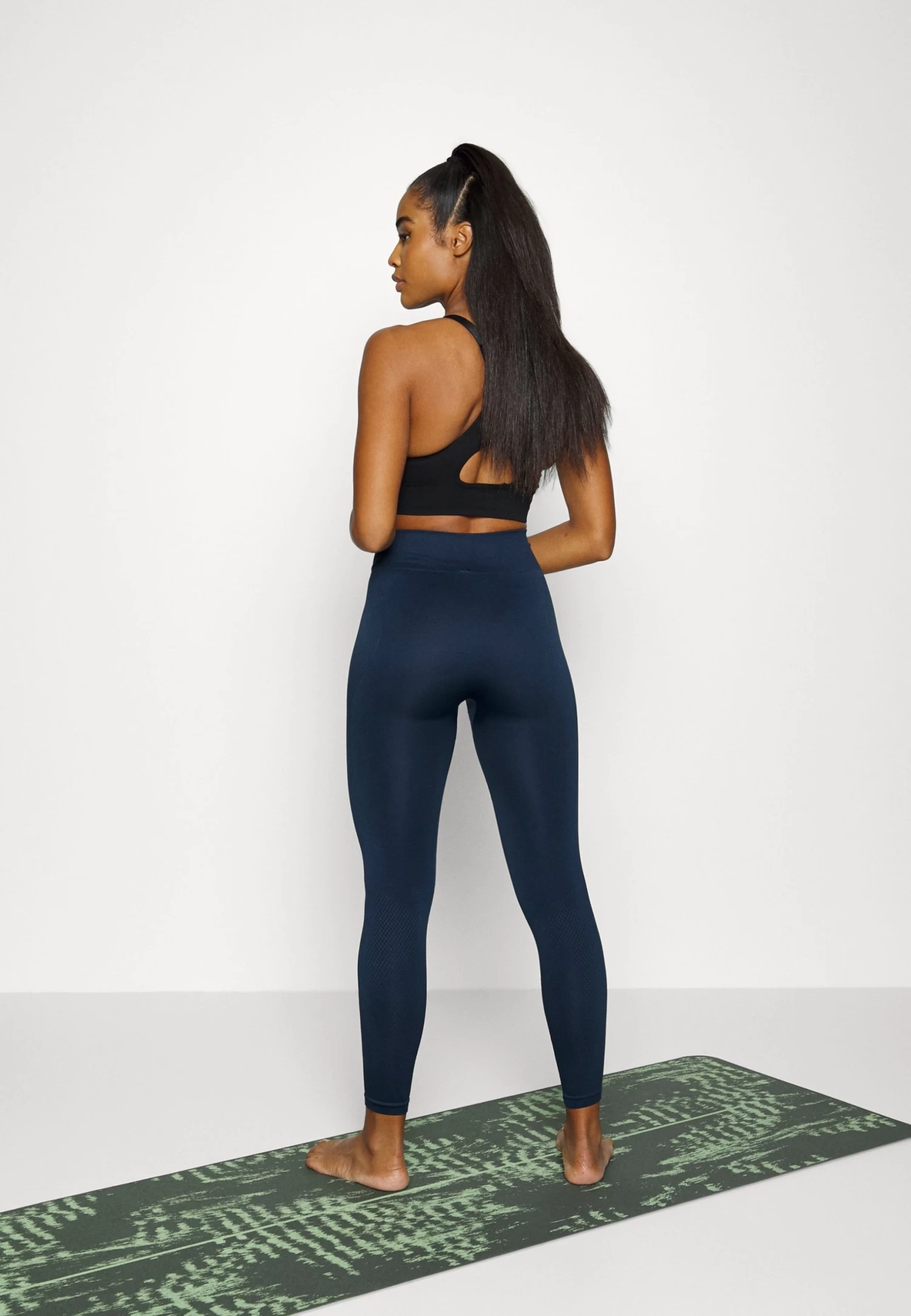 Leggings - Dark Blue 4 Leggings - Dark Blue - Image 4