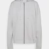 Even&Odd Zip-Up Sweatshirt - Light Grey