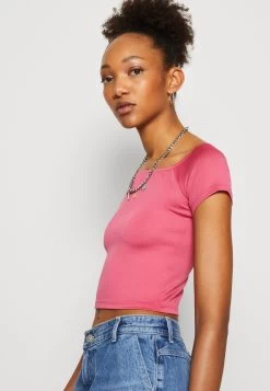 Even&Odd Basic T-Shirt - Pink -Even&Odd 6bacfc3e302e4d0688e193b8e0a184a0