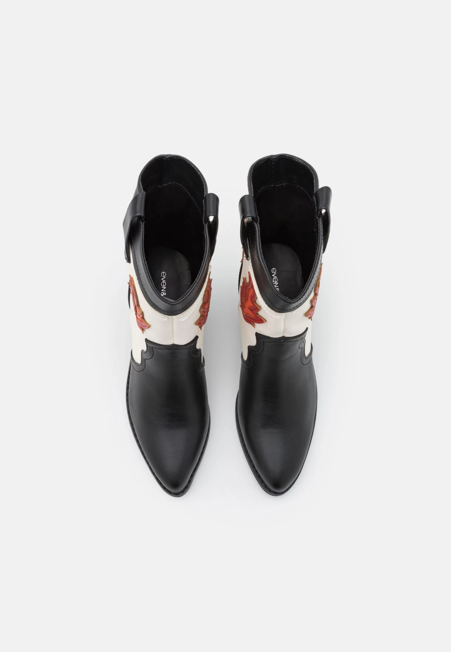 Even&Odd Cowboy/Biker Ankle Boot - Cowboy/Biker Ankle Boot 6 Even&Odd Cowboy/Biker Ankle Boot - Cowboy/Biker Ankle Boot - Image 6