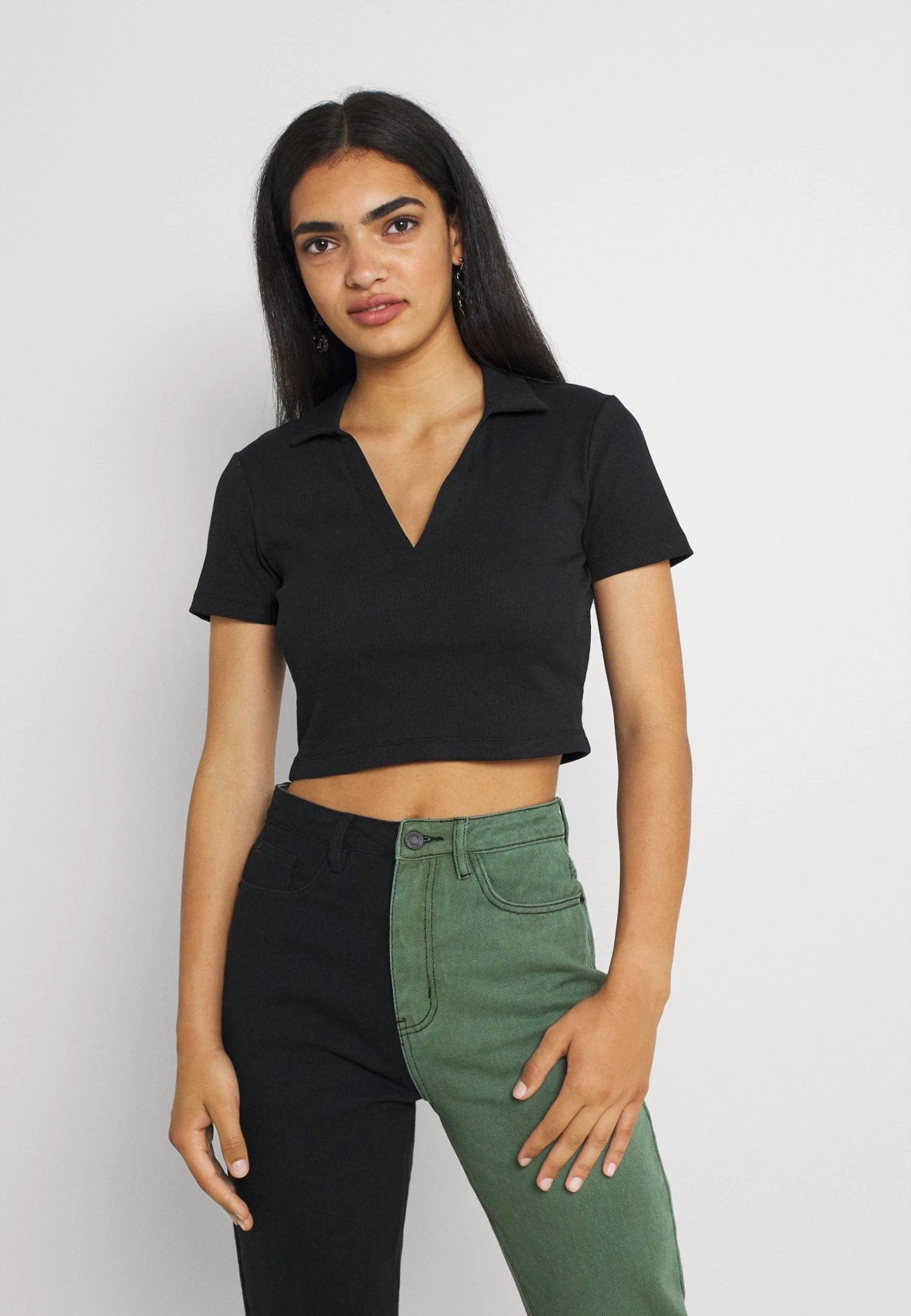 Even&Odd Polo Shirt - Black 1 Even&Odd Polo Shirt - Black