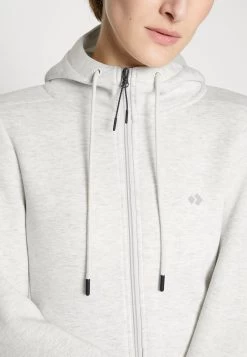 Zip-Up Sweatshirt - Grey -Even&Odd 6e33a787f6a443848eef4feac4c96799