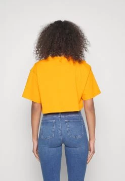 Ultra Crop Tee 2Pack - Basic T-Shirt - White/Orange -Even&Odd 6ed1ab07f18044dd8b30336c53e65ac6