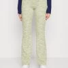 Even&Odd Trousers - Mottled Green