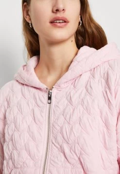 Even&Odd Zip-Up Sweatshirt - Pink -Even&Odd 7281412e43604a87a7b73a44b408a33d