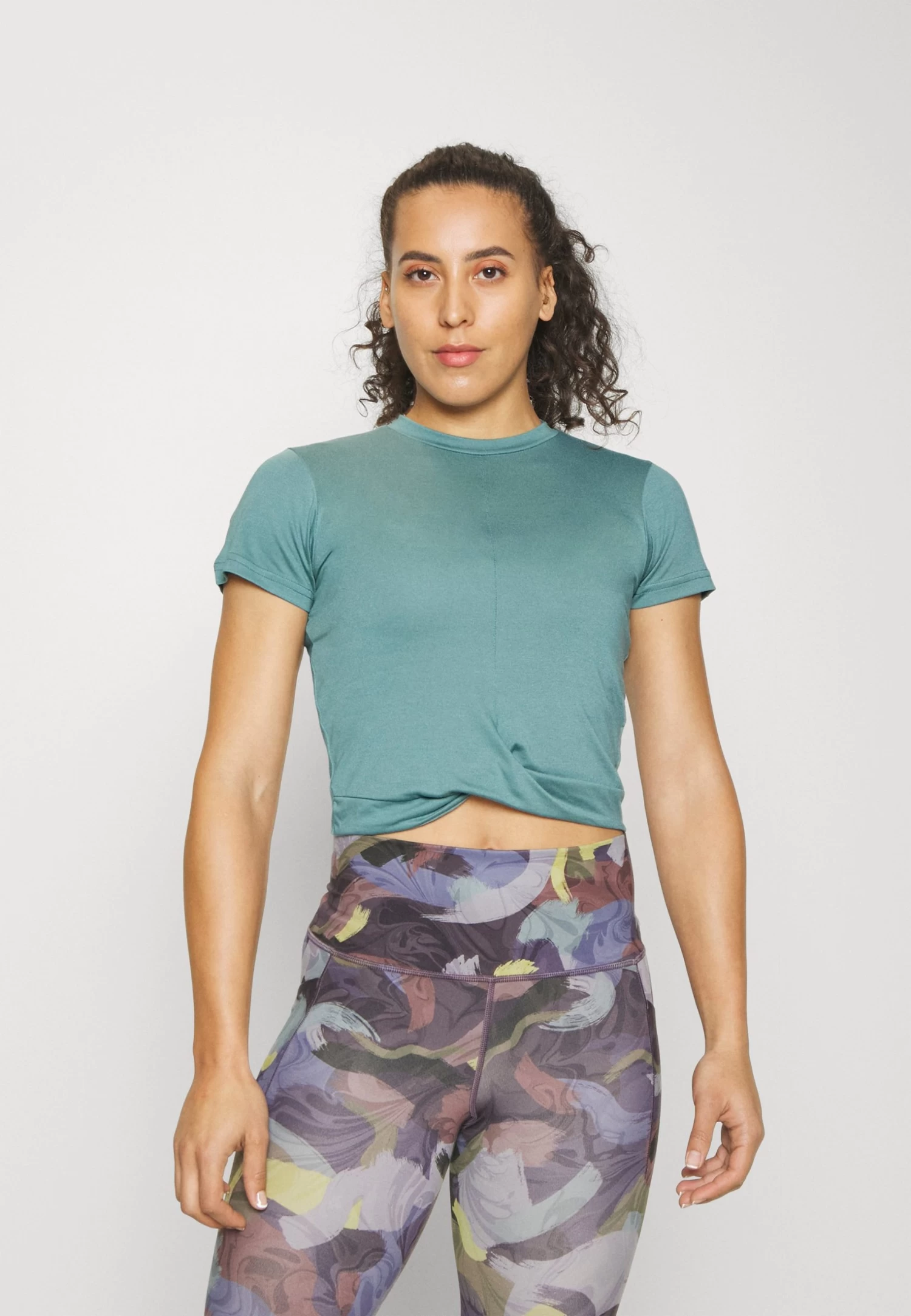 Basic T-Shirt - Blue-Grey 1 Basic T-Shirt - Blue-Grey