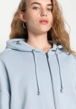 Even&Odd Zip-Up Sweatshirt - Light Blue -Even&Odd 74aaf68527cd4fbdba91cfd1b113ea43