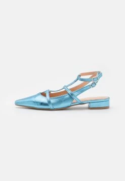 Even&Odd Slingback Ballet Pumps - Blue -Even&Odd 7acba4ab78364f1cb3d9df9f4e74cacb