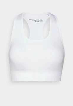 Medium Support Sports Bra - White -Even&Odd 7e40ef20d8f440f7907da533ffb3fe74