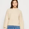 Even&Odd Moss Stitch Jumper - Jumper - Sand
