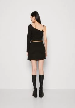 Even&Odd Wrap Skirt - Black -Even&Odd 811d400477744826b4184dab8ce925c0