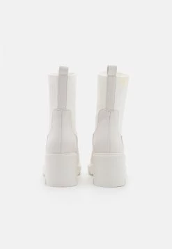 Platform Ankle Boots - White -Even&Odd 8271fe7ef9d649e5a50426e98f7fbae3