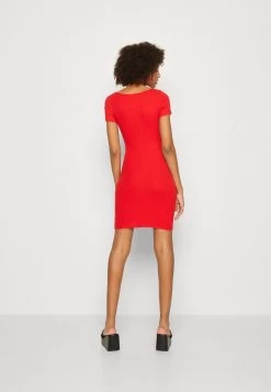 Even&Odd Jersey Dress - Red -Even&Odd 84bf35be4a9c48aea8c2be84d30db667