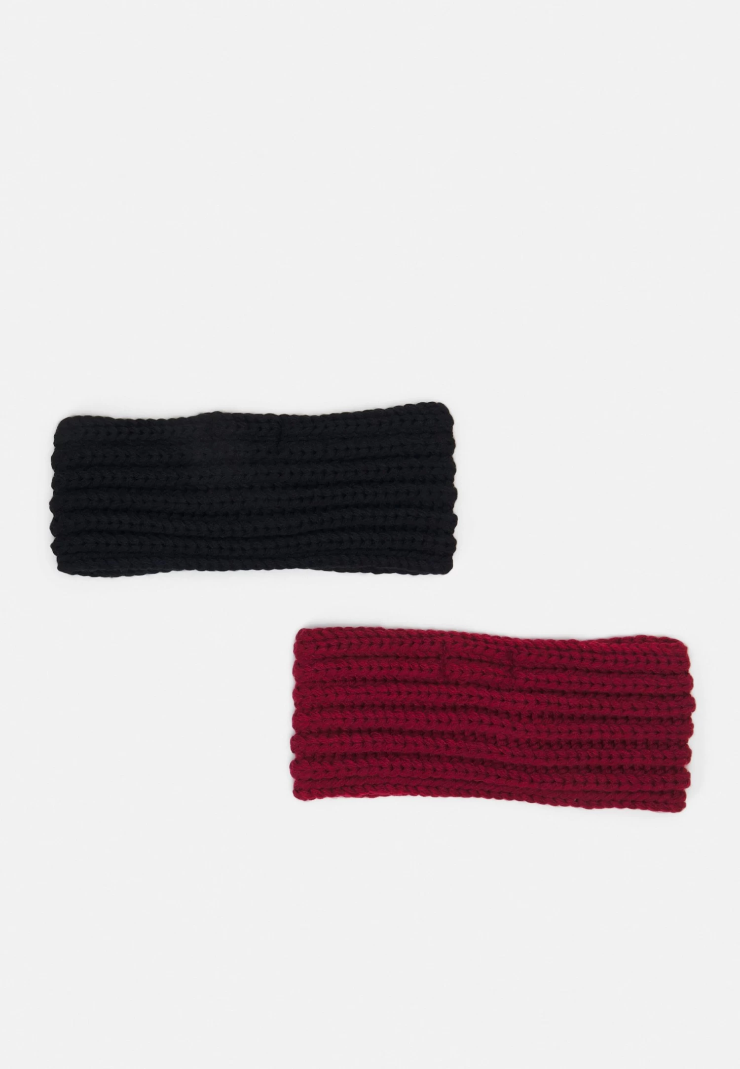 Even&Odd 2 Pack - Ear Warmers - Black/Red 2 Even&Odd 2 Pack - Ear Warmers - Black/Red - Image 2