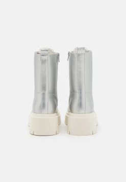 Even&Odd Platform Ankle Boots - Silver -Even&Odd 909ccaf021794a15a66bab9ea11c641a