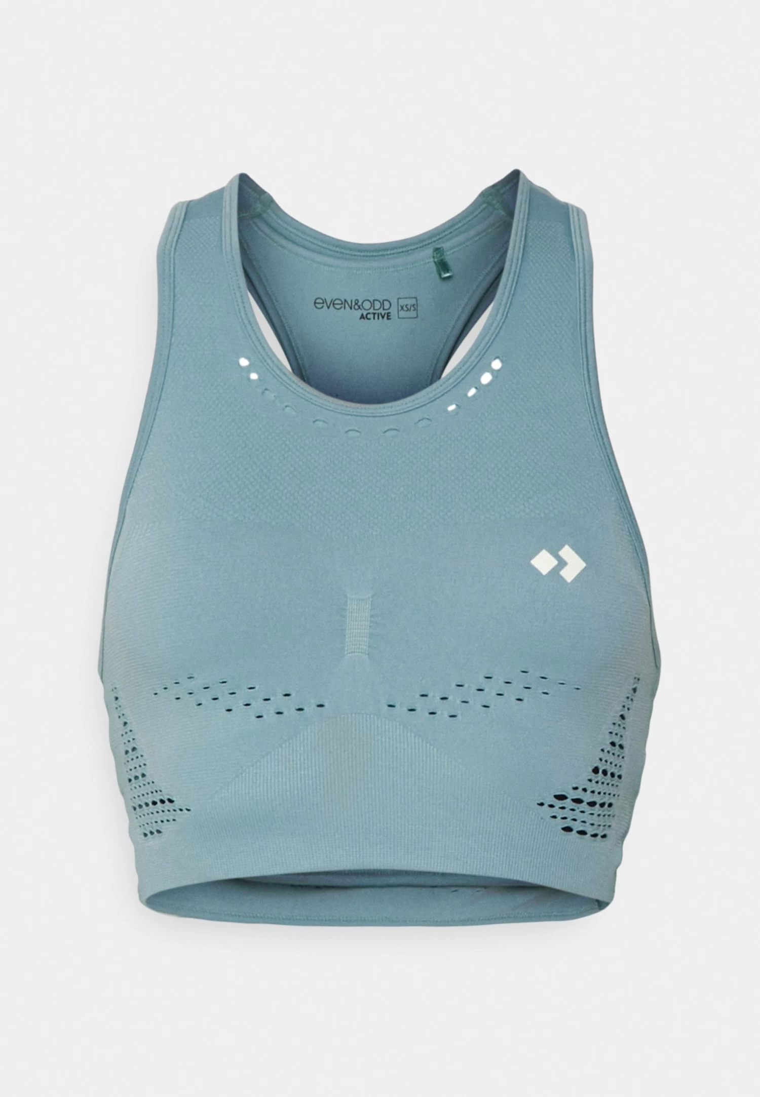 Medium Support Sports Bra - Blue-Grey 5 Medium Support Sports Bra - Blue-Grey - Image 5