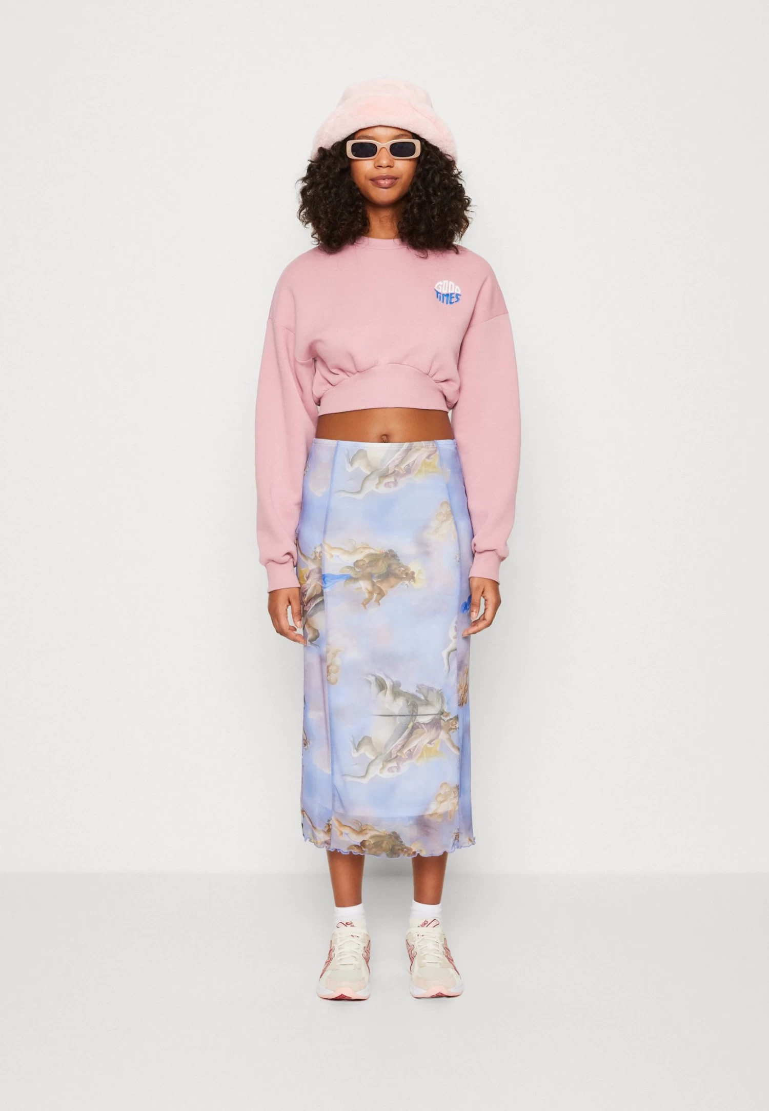 Even&Odd Sweatshirt - Pink 2 Even&Odd Sweatshirt - Pink - Image 2