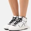 Even&Odd High-Top Trainers - White/Black