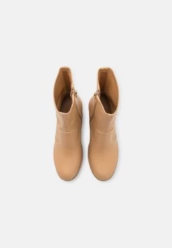 Even&Odd High Heeled Ankle Boots - Beige -Even&Odd 92edc5466c874abeb2f42b3dec7f4178