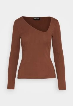 Even&Odd Long Sleeved Top - Dark Brown 10 Even&Odd Long Sleeved Top - Dark Brown -Even&Odd 98dde3c7283b4dc18e75d6e9c9e88e25