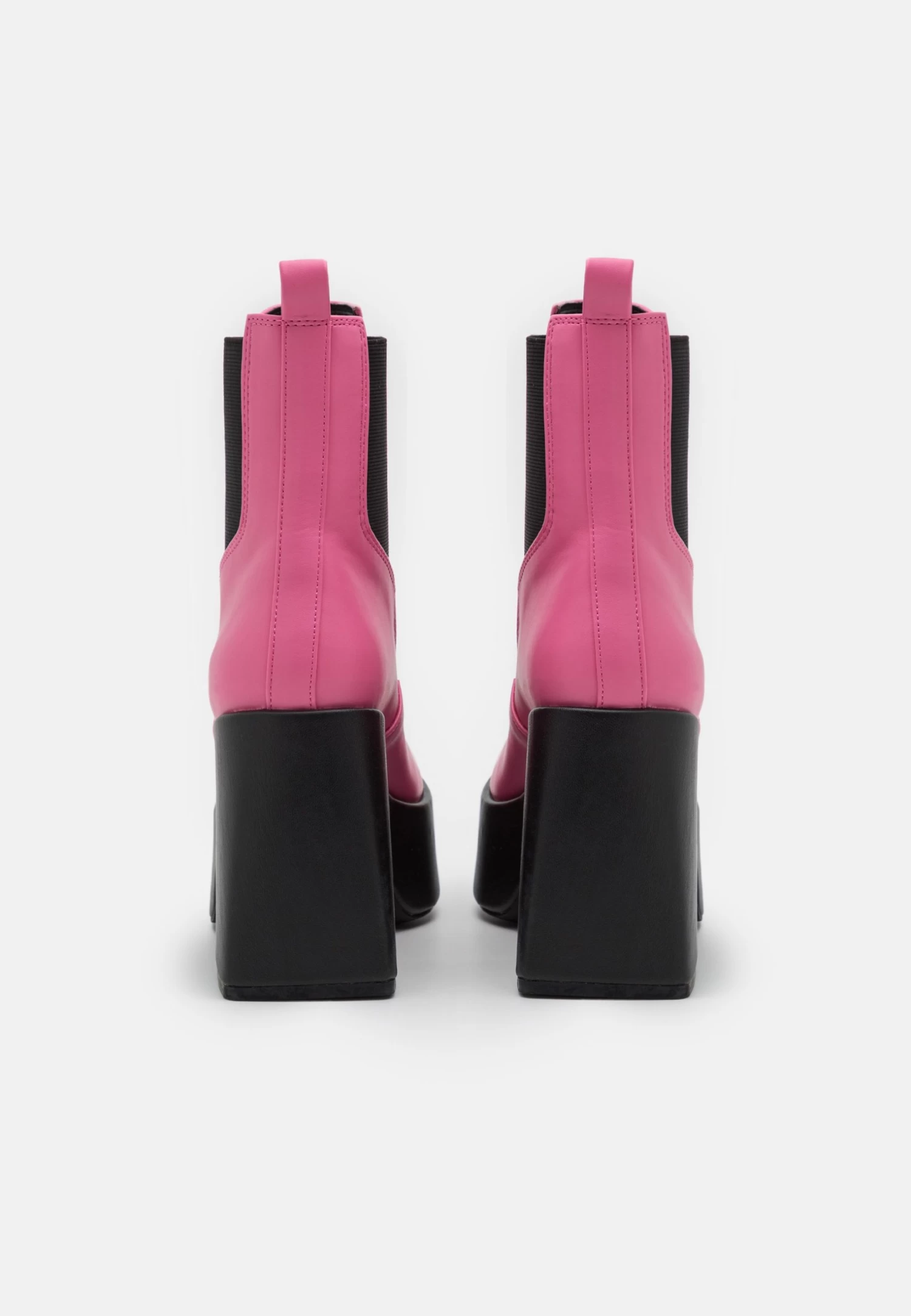 Even&Odd High Heeled Ankle Boots - Pink 4 Even&Odd High Heeled Ankle Boots - Pink - Image 4