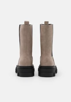 Even&Odd Platform Ankle Boots - Taupe -Even&Odd a141fb0824b946bcaa328092efb85a36