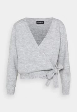 Even&Odd Cardigan - Mottled Light Grey