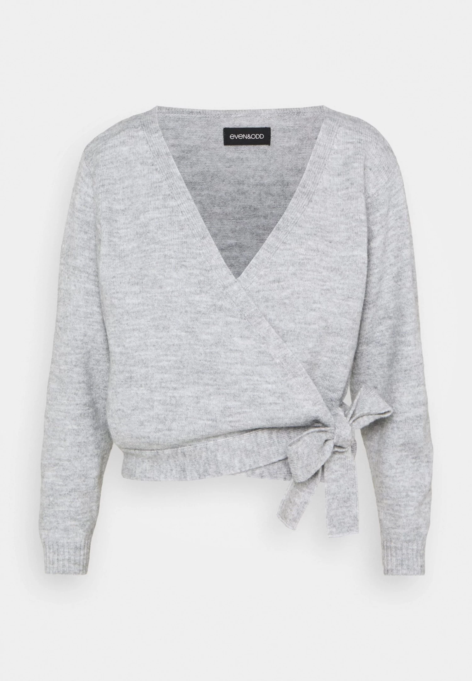 Even&Odd Cardigan - Mottled Light Grey 1 Even&Odd Cardigan - Mottled Light Grey