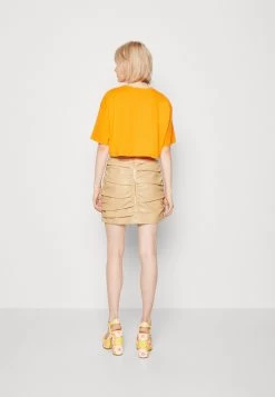 Even&Odd 2Pack - Basic T-Shirt - White/Orange -Even&Odd a45378ef67f64d2db667a08c8763c77a