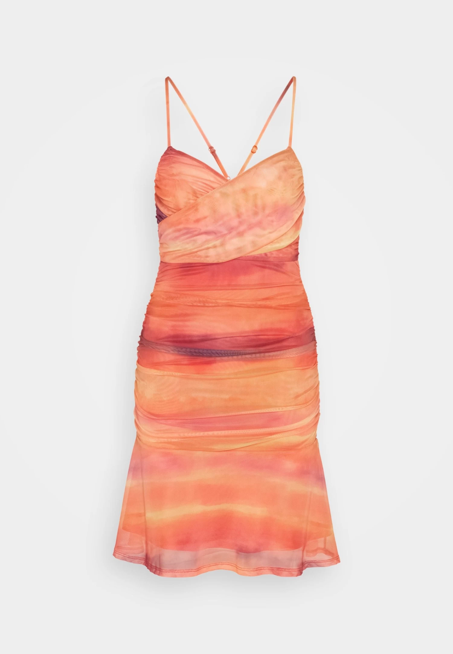 Even&Odd Cocktail Dress / Party Dress - Orange 5 Even&Odd Cocktail Dress / Party Dress - Orange - Image 5