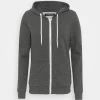 Zip-Up Sweatshirt - Dark Grey