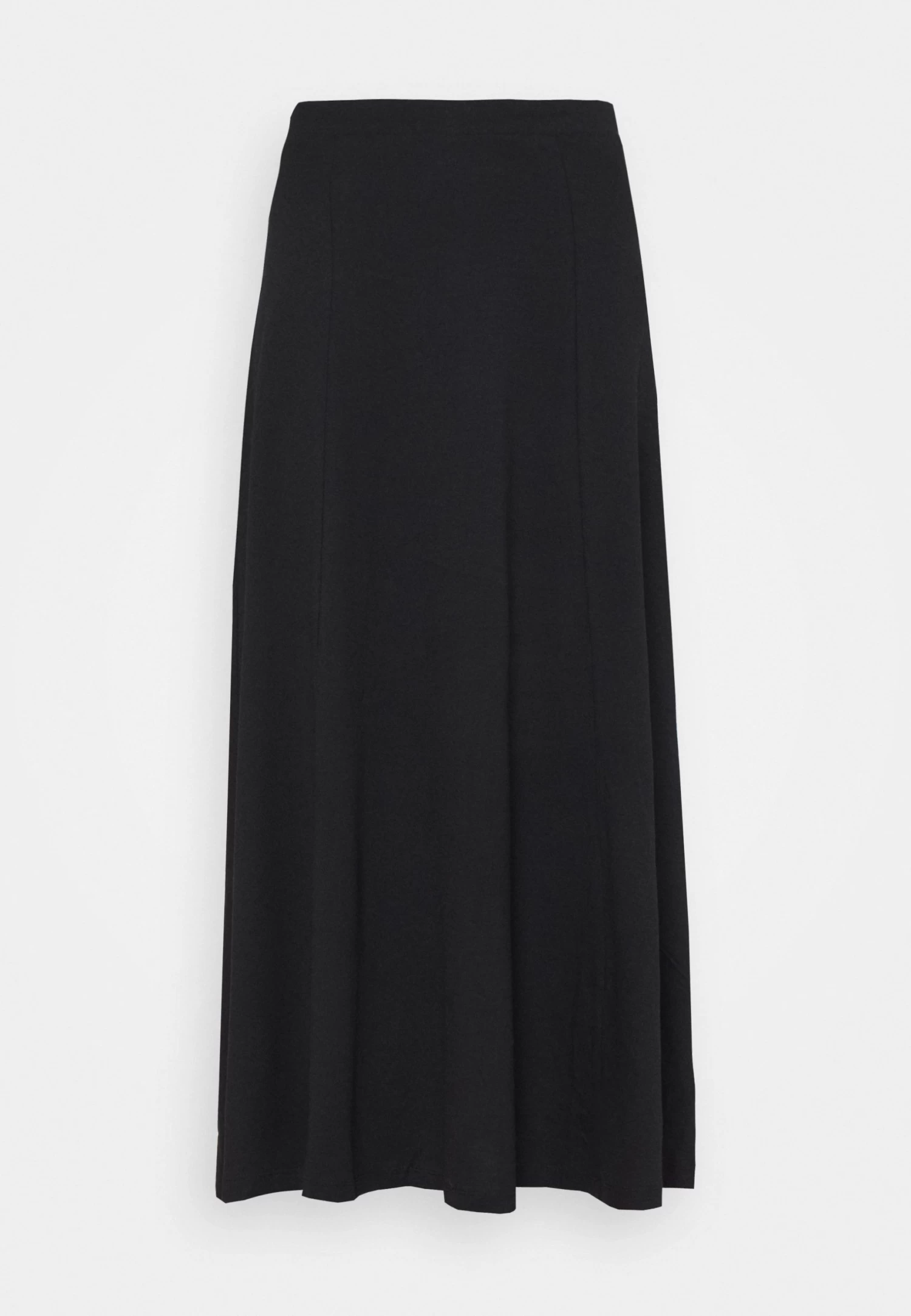 Even&Odd Basic Maxi Skirt - A-Line Skirt - Black 4 Even&Odd Basic Maxi Skirt - A-Line Skirt - Black - Image 4