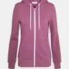 Even&Odd Zip-Up Sweatshirt - Purple