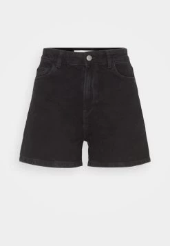 Even&Odd Denim Shorts - Black Denim -Even&Odd ac466514ff974d4fa25369de6e1ab0f0