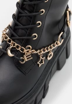 Even&Odd Lace-Up Boots - Black -Even&Odd ad66865a0b1c40ffb8f5ad02b397fcc1