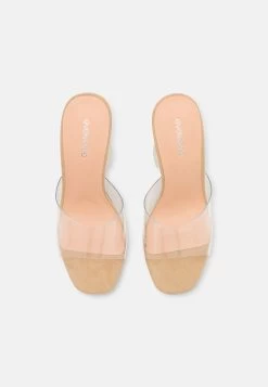Even&Odd Heeled Mules - Transparent -Even&Odd ad6fcdaebd8b4b9880b70c0ee824cd77