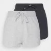2 Pack - Shorts - Black - Light Grey